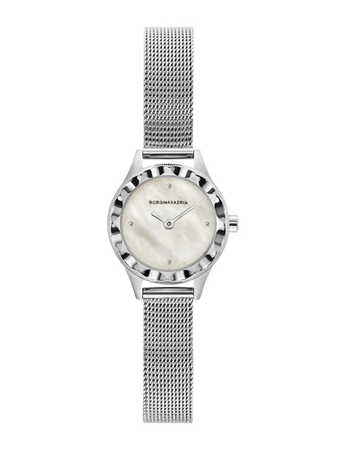 

BCBG Women White & Silver-Toned Analogue Watch BG50828004