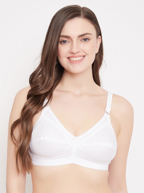 

Klassik White Solid Non-Wired Non Padded Everyday Bra KLWHTJSKPL2Z