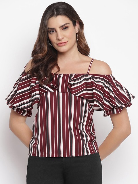 

Capybara Women Multicoloured Bardot Top, Multi