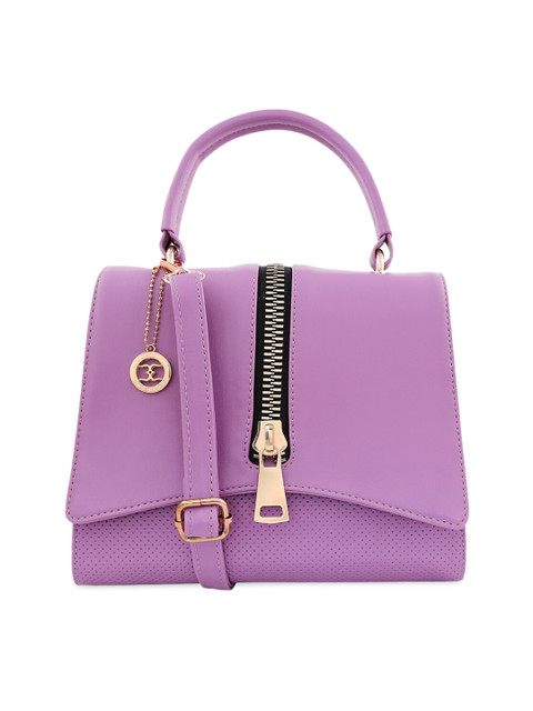 

ESBEDA Purple Solid Satchel