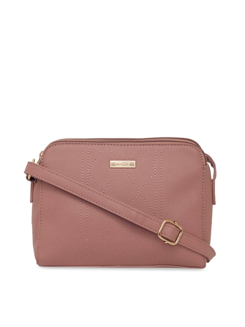 

CERIZ Mauve Solid Sling Bag