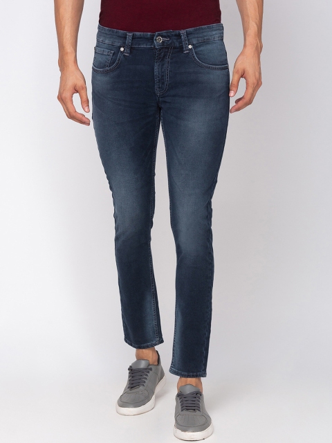 

SPYKAR Men Blue Super Skinny Fit Low-Rise Clean Look Jeans