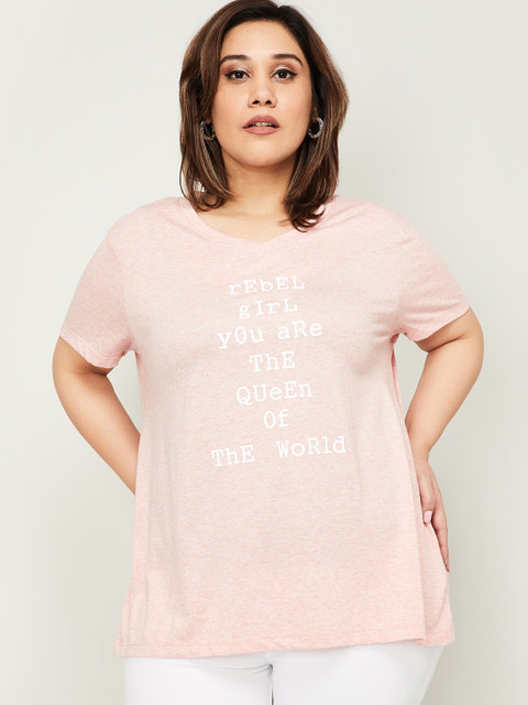 

nexus Women Pink Printed Top