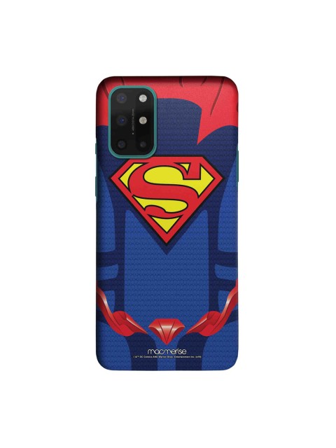 

macmerise Blue & Red Suit Up Superman OnePlus 8T Back Cover