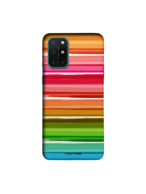 

macmerise Pink & Yellow Colourful Brush Strokes Printed OnePlus 8T Back Case