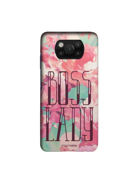 

macmerise Pink & Blue Boss Lady Xiaomi Poco X3 Sleek Back Case