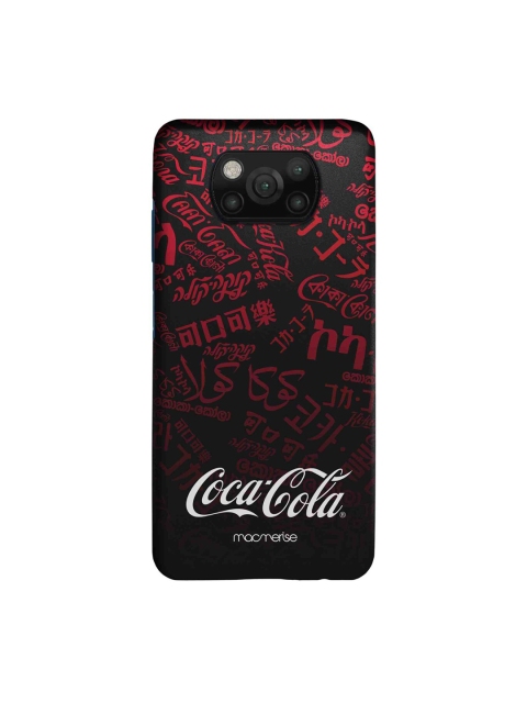 

macmerise Black & Red I Speak Coke Xiaomi Poco X3 Back Cover