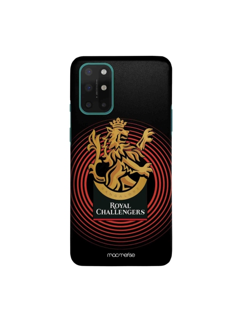 

macmerise Black & Red RCB Rings Pattern Printed OnePlus 8T Back Case