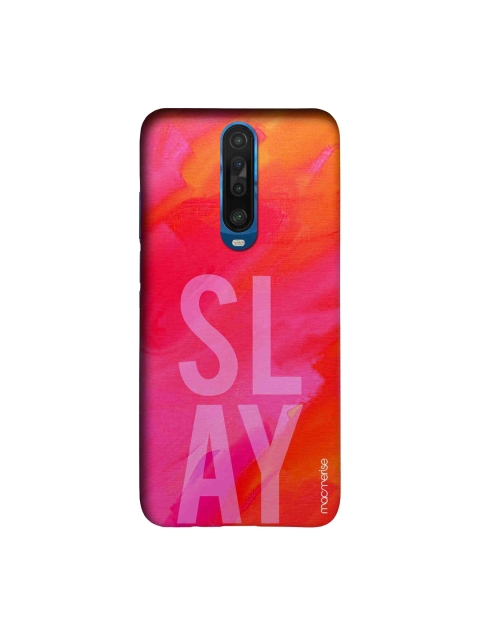 

macmerise Pink & Orange Slay Sleek Xiaomi Poco X2 Case