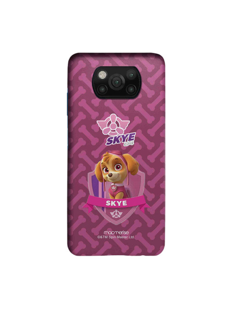 

macmerise Pink & Purple Skye Paw Patrol Xiaomi Poco X3 Back Cover