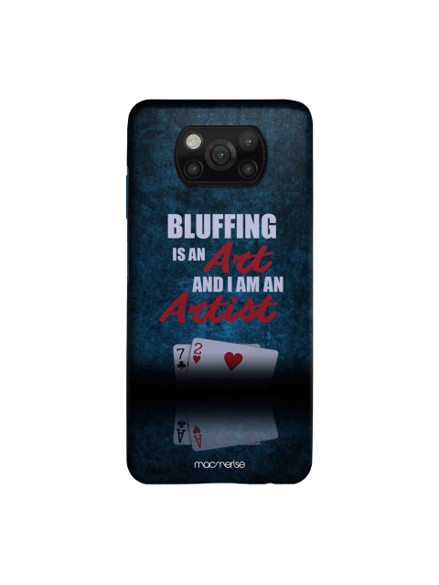 

macmerise Black & White Art of Bluffing Xiaomi Poco X3 Case