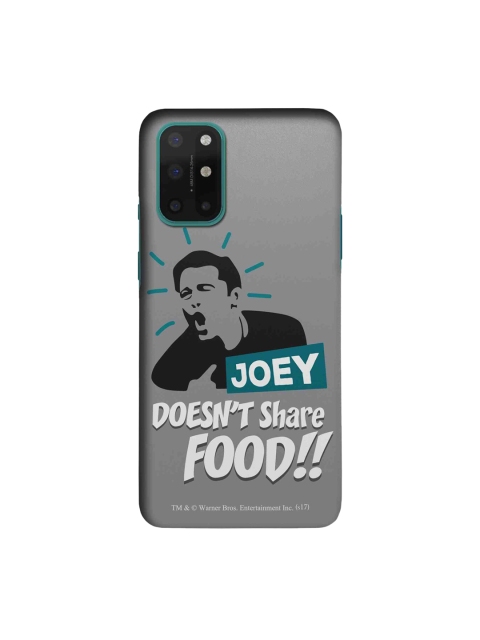 

macmerise Grey & White Friends Joey doesnt share food OnePlus 8T Back Case