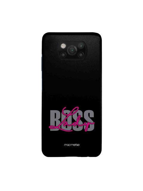 

macmerise Black & Grey Boss Lady Bold Sleek Xiaomi Poco X3 Back Case