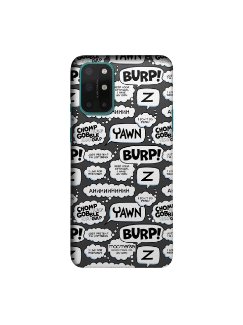 

macmerise Grey & White Moods Of Garfield Sleek OnePlus 8T Case