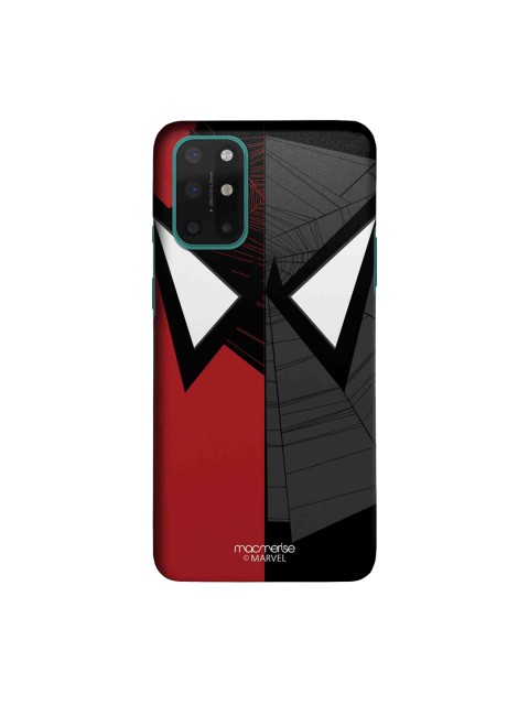 

macmerise Red & Black Face Focus Spiderman OnePlus 8T Sleek Back Case