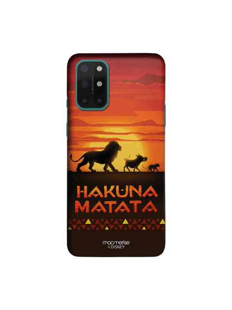 

macmerise Black & Orange Hakuna Matata Sleek OnePlus 8T Case