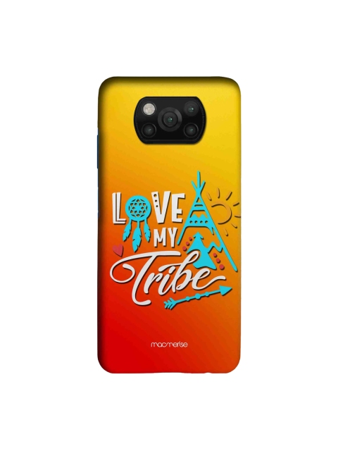 

macmerise Yellow & White Love My Tribe Xiaomi Poco X3 Back Case