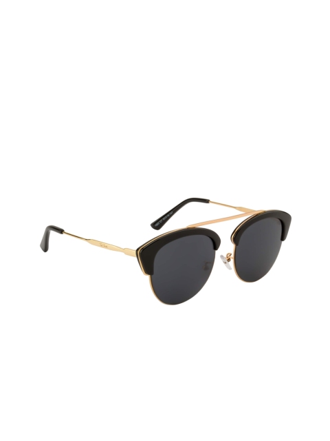 

Ted Smith Women UV Protected Lens Browline Sunglasses TS-N1127S, Grey