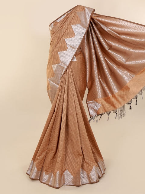 

Pothys Cream-Coloured Woven Design Art Silk Saree