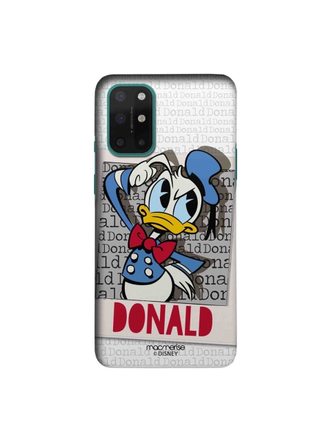 

macmerise White & Blue Hello Mr Donald Printed OnePlus 8T Back Case