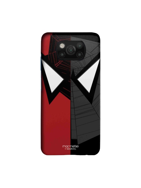 

macmerise Black & Red Face Focus Spiderman Xiaomi Poco X3 Sleek Mobile Case