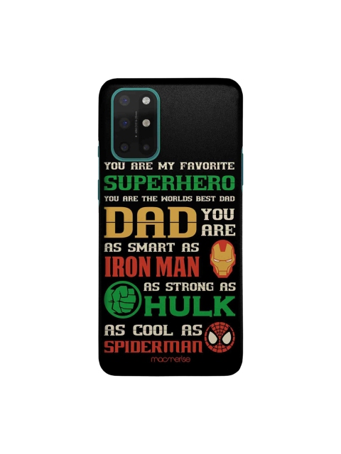 

macmerise Black & Green Superhero Dad Sleek OnePlus 8T Back Case