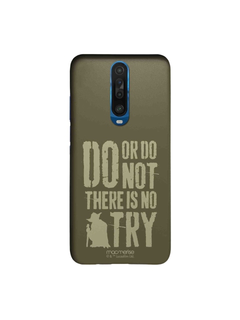 

macmerise Olive Green & Beige Yoda Theory Xiaomi Poco X2 Back Cover