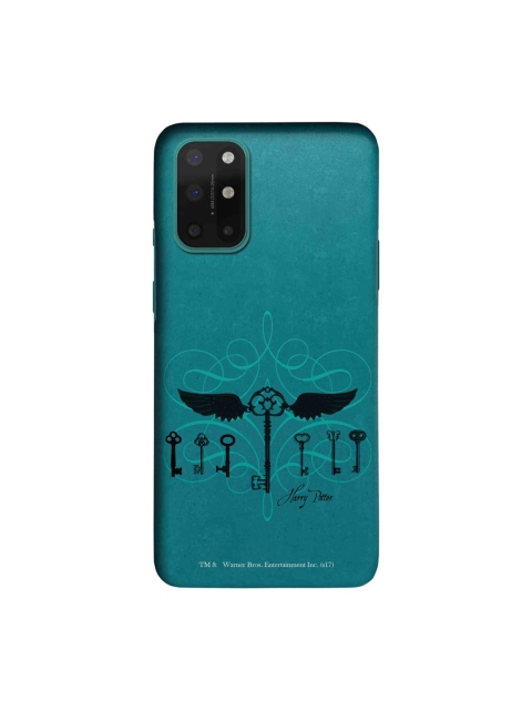 

macmerise Teal Blue & Black Harry Potter Keys Print OnePlus 8T Back Cover