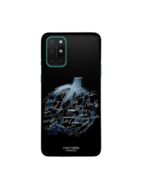 

macmerise Black & Blue Avengers Nostalgia OnePlus 8T Sleek Back Case