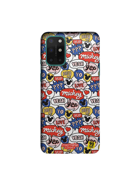 

macmerise Red & White Mickey Doodle OnePlus 8T Back Case
