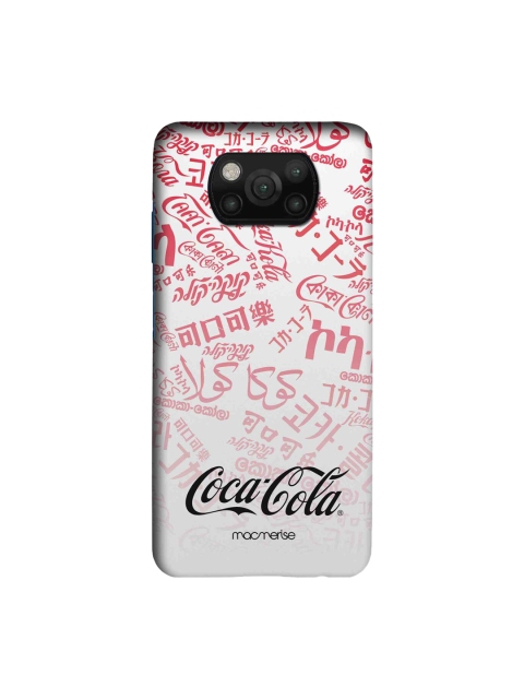 

macmerise White & Red I Speak Coke Sleek Xiaomi Poco X3 Case