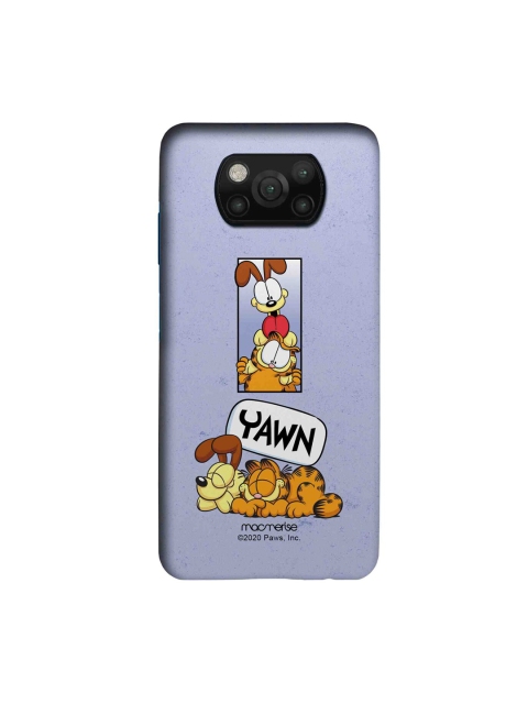 

macmerise Lavender-Coloured & Orange Bff For Life Xiaomi Poco X3 Back Case
