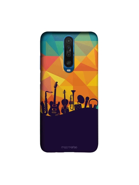 

macmerise Navy Blue & Orange The Jukebox Xiaomi Poco X2 Sleek Back Case