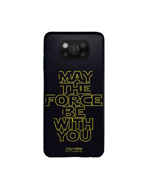 

macmerise Black & Yellow Classic Star Wars Sleek Xiaomi Poco X3 Back Cover