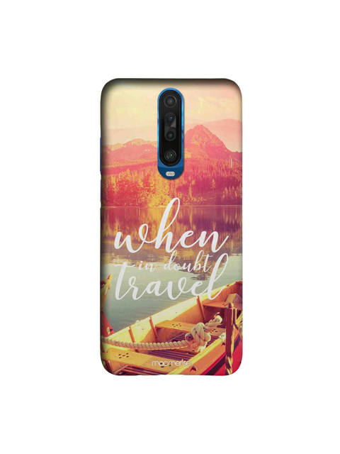 

macmerise Pink & Beige When In Doubt Travel Sleek Xiaomi Poco X2 Case