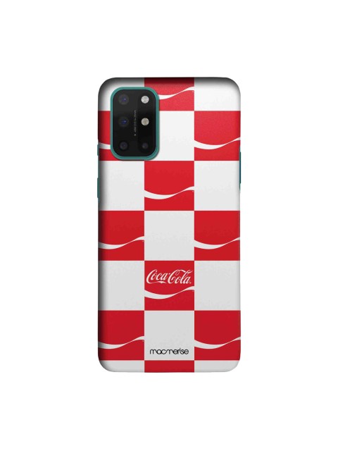 

macmerise White & Red Dynamic Ribbon Sleek OnePlus 8T Case