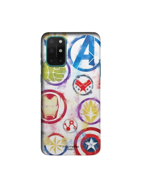 

macmerise Red & Blue Avengers Icons Graffiti Sleek OnePlus 8T Back Case