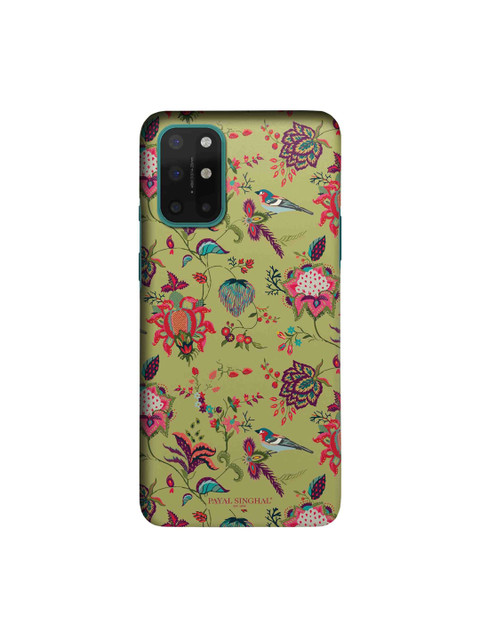 

macmerise Green & Pink Payal Singhal Chidiya OnePlus 8T Sleek Back Case