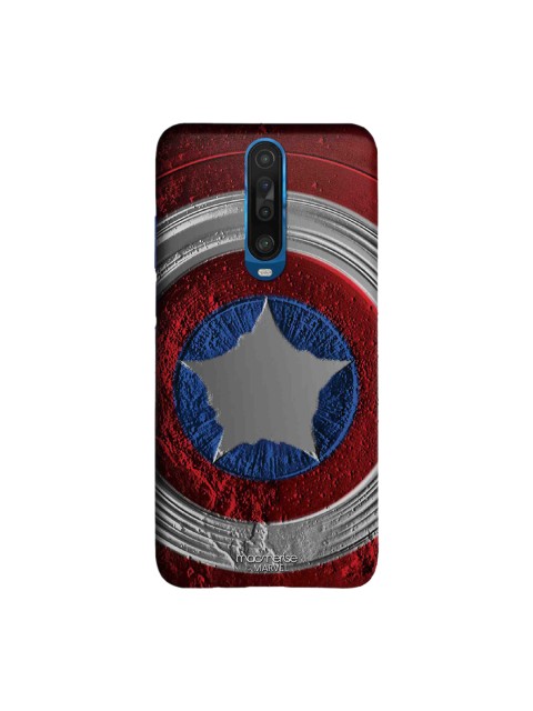 

macmerise Red & Grey Stoned Shield Xiaomi Poco X2 Sleek Mobile Case