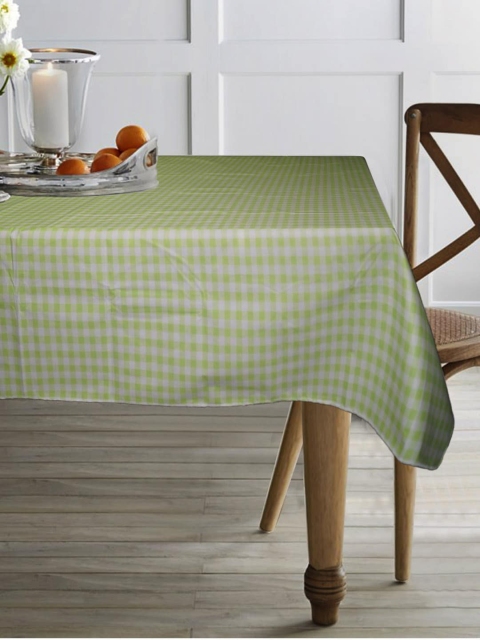 

Lushomes Green & White Checked Table Cloth