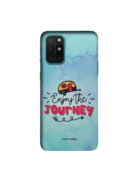 

macmerise Enjoy The Journey OnePlus 8T Sleek Back Case, Blue