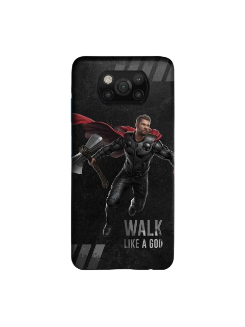 

macmerise Black & Grey Thor X SSG Xiaomi Poco X3 Back Cover