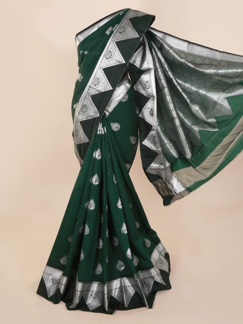 

Pothys Green Woven Design Art Silk Saree