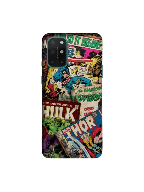 

macmerise Red & Blue Marvel Comics Collections OnePlus 8T Back Case