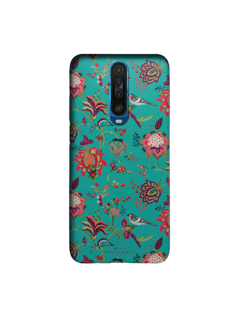 

macmerise Green & Pink Payal Singhal Chidiya Printed Xiaomi Poco X2 Back Case
