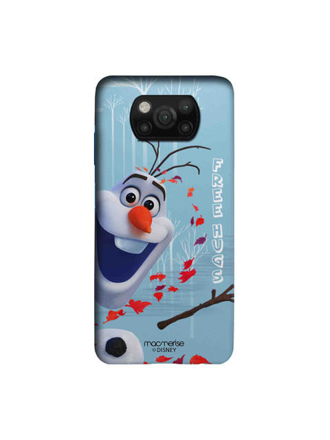 

macmerise Blue & White Free Hugs Xiaomi Poco X3 Sleek Back Case