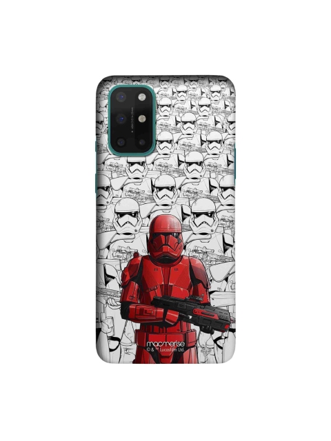 

macmerise White & Red Storm Troopers Sleek OnePlus 8T Back Cover