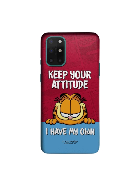 

macmerise Red & Blue Attitude Garfield Sleek OnePlus 8T Case