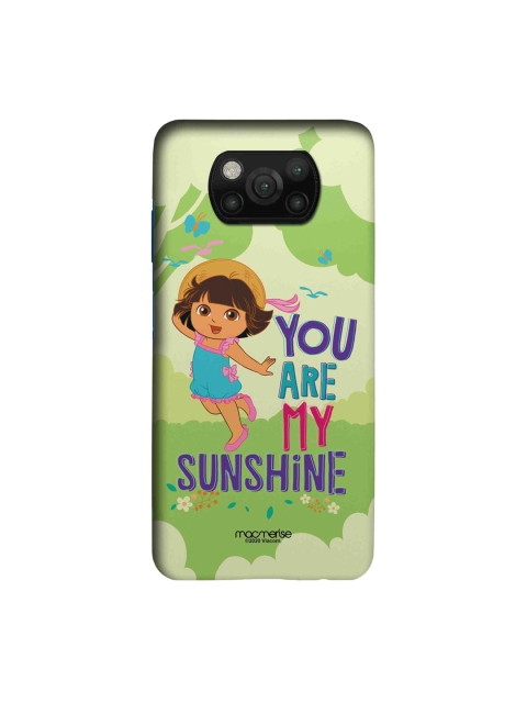 

macmerise Green & Purple My Sunshine Dora Xiaomi Poco X3 Back Case