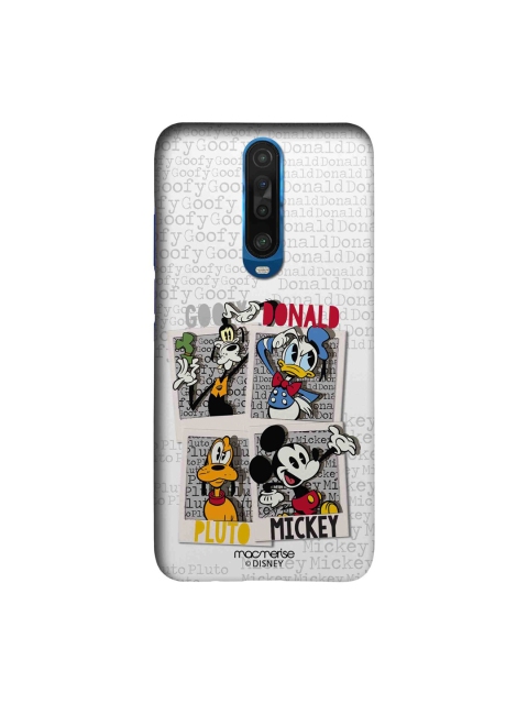 

macmerise Grey & Black Disney Dudes Sleek Xiaomi Poco X2 Back Case